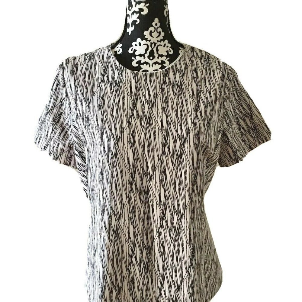 Vince Camuto Women's Size Medium white/bla… - Picture 2 of 9